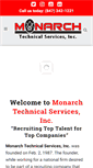 Mobile Screenshot of monarchtechnical.com